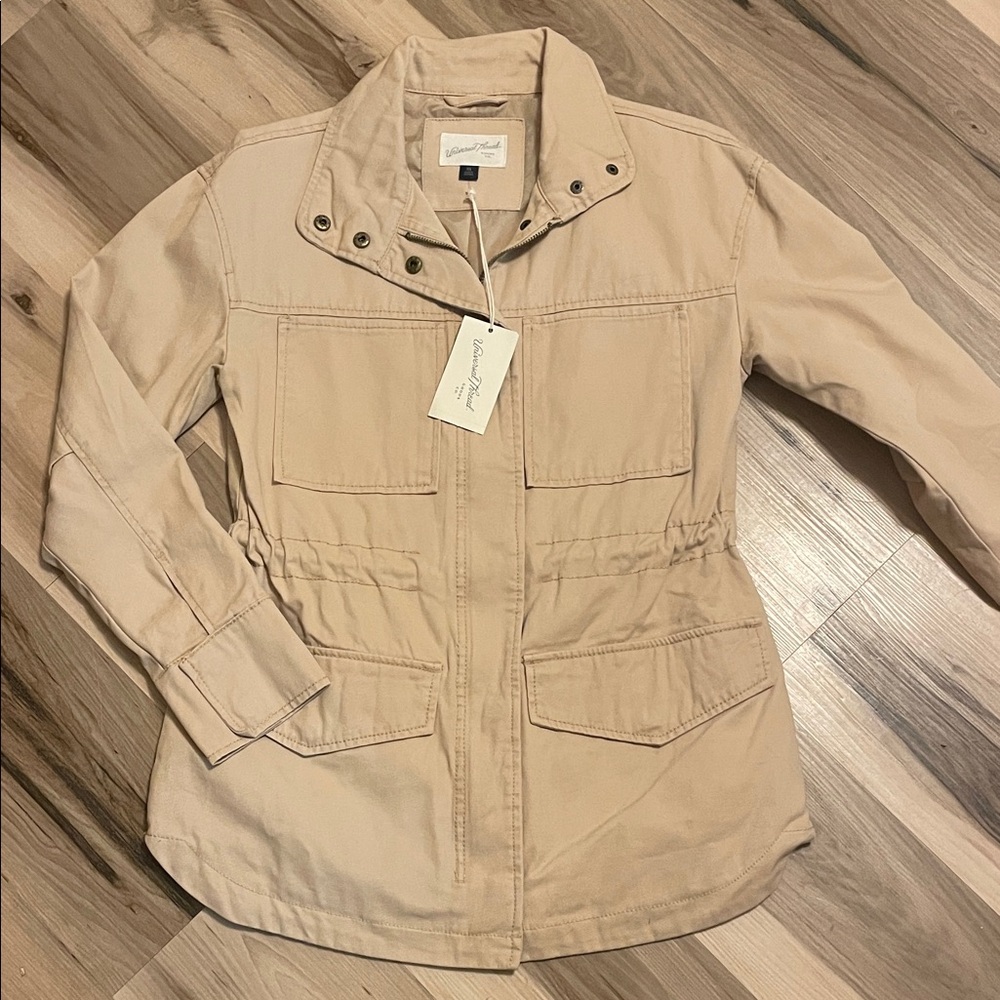NWT Universal Thread XS Beige Utility Jacket | Normcore & Granola Girl Style XS